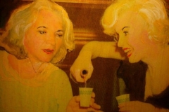 Fruen selv & Marilyn